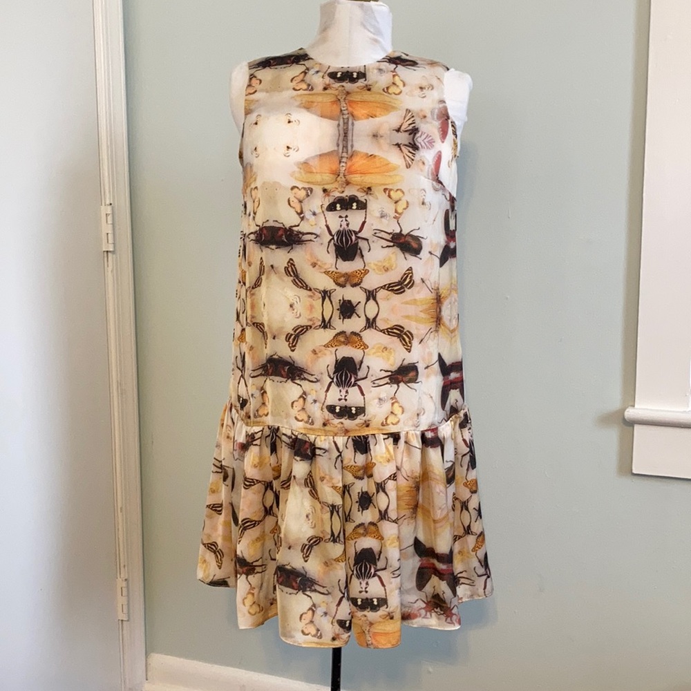 ASOS insect print dress